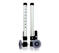 COPPIA DI GAMBE CON RUOTE PER DEAMBULATORE CON FRENO E SISTEMA AUTOBLOCCANTE -PAIO- Art. RV7053 - AD-R3A