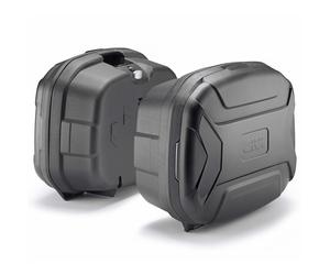 Coppia Valijas Laterales GIVI MONOKEY 35L TREKKER LITE TRK35BBPACK2 Negro