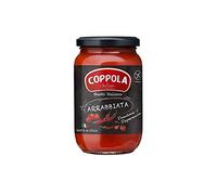 Coppola Sugo Arrabbiata, Salsa de tomate con chile - Sin azúcar añadida 350g (Caja de 6)