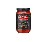 Coppola Sugo Napoletana, Salsa de tomate con verduras - Sin azúcar añadida 350g (Caja de 6)