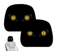 Copri poggiatesta - 2 Pezzi Protettore Decorativo Divertente e Creativo,Copripoggiatesta a Cartoni Animati per Auto - per Ornamenti Testa, Decorazioni Auto, Veicoli, Sedili, Interni e Bagagliaio