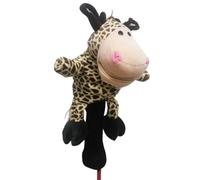 Copri Testa Mazze Golf Animali - Copricapo Peluche Protettore Mazza, Simpatico Copri Ferro Fairway, Peluche Divertente Zoo | Accessorio Decorativo Divertente per Golfisti Uomo Donna Bambini