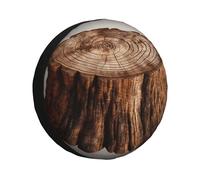 Copriruota di scorta in Legno di quercia, copriruota resistenti Alle Intemperie, universale, adatto per rimorchi, Camper, SUV, camion, Auto, Camper, roulotte, accessori da 15 pollici