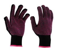 Coptiner 2PCS Guantes Resistentes al Calor Guantes de Horno de Silicona Antideslizantes para el Peinado del Pelo Herramienta de Parrilla de Cocina Multifuncional Guante de Cocina a Prueba de Calor
