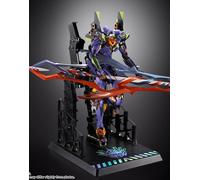 copy of EVA Test Type-01 30th with the Spear of Gaius. Metal Build. Evangelion.