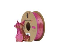 Copymaster3D Duo-Silk | Filamento para impresión 3D | 1,75mm (1Kg) | Rosa rojo oro