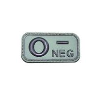 Copytec 18639 - Parche para detección de grupos sanguíneos (5 x 2,5 cm)