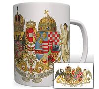 Copytec Austria Austria Ungheria Re Regno di - Bandera transparente WK Militare - Tazza di Caffè Tazza # 16761