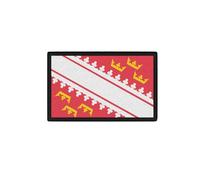 Copytec Parche con bandera de Alsacia de Francia Estrasburgo Grand Est #42624
