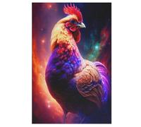 Coq Puzzle EnfFourmis 1000pcs, Puzzles de Madera - Kit de bricolaje Relax Juegos para adolescentes y adultos Regalos 78 × 53 cm