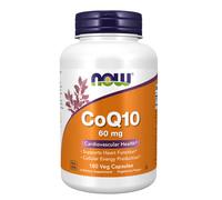 Now Foods CoQ10 60 mg - 180 Cápsulas Vegetales