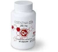 CoQ10 200 mg N&N Nova Nutrición 30 Caps. - Pack de 2, Formato Ahorro de Coenzima Q10 Pura con Glicina para la Energía Celular, el Rendimiento Físico y la Protección Cardiovascular