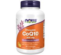 CoQ10 con lecitina y vitamina E, 200 mg (masticable) - 90 pastillas
