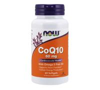 CoQ10 con Omega-3, 60mg con - 60 cápsulas blandas