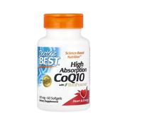 CoQ10 de alta absorción con bioperina, 100 mg - 60 cápsulas blandas