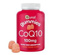 CoQ10 Gummies por Qunol, 100 mg, deliciosos suplementos de gomas, ayuda a apoyar la salud del corazón, 60 ct