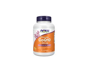 CoQ10 masticable 200 mg 90 pastillas Now Foods