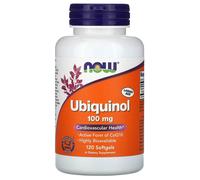 COQH UBIQUINOL Now, 120 softgel 100mg calidad farmaceutica
