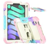 Coque antichoc pour Apple iPad Mini 4/5 Housse de Protection Antichoc étui de Plastique de Silicone Hybrid Case Cover Avec Support