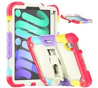 Coque antichoc pour Apple iPad Mini 4/5 Housse de Protection Antichoc étui de Plastique de Silicone Hybrid Case Cover Avec Support