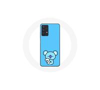 Coque - Bangtan BTS - Samsung Galaxy A32 5G - Suave - Azul - Patrón Koya RM