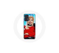 Coque - Blackpink - Samsung Galaxy A32 5G - Flexible - Negro - Motivo Lisa Jugando Con Fuego