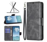 COQUE Casos para la Samsung Galaxy A27 Billetera de Cuero Vintage con Ranura para 3 Tarjetas, la Funda Protectora Samsung Galaxy A27-Negro