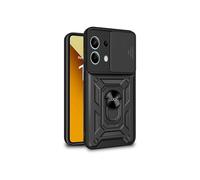 Coque Cool para Xiaomi Redmi Note 13 5G con Anillo Duro Negro