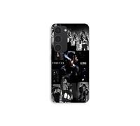 Coque de teléfono - MANIACASE - Samsung Galaxy S23 Plus - Silicona - Negro - Michael Jackson Forever King
