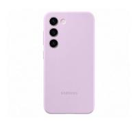 Coque en silicone pour Samsung Galaxy S23 5G Lilas