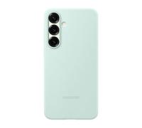 Coque en silicone pour Samsung Galaxy S25+ Vert d eau