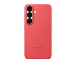 Coque et étui téléphone mobile Samsung silicone Galaxy S25 Corail