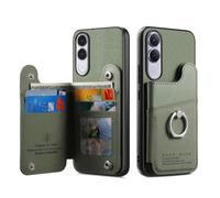 COQUE Funda Cartera Flip Denim para Vivo V70 FE-Verde