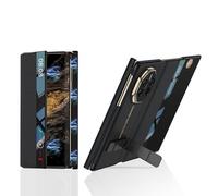 COQUE Funda de Cuero con Tapa para Huawei Mate XT, Soporte, Cierre magnético, Funda Plegable con Tapa para teléfono con Ventana para Huawei Mate XT-Negro