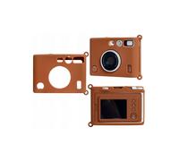 Coque - funda - estuche fotográfico - óptica Loveinstant estuche de silicona Fujifilm Instax Mini Evo / Marrón