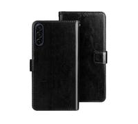 COQUE Funda Galaxy S25 FE,Cartera con Solapa Izquierda y Derecha y Ranura para Tarjetas de teléfono,Funda para Samsung Galaxy S25 FE 5G-Negro