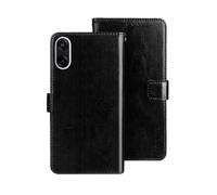 COQUE Funda Nord CE5,Cartera con Solapa Izquierda y Derecha y Ranura para Tarjetas de teléfono,Funda para Oneplus Nord CE5 5G-Negro