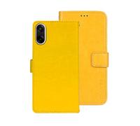 COQUE Funda Nord CE5,Cartera con Solapa Izquierda y Derecha y Ranura para Tarjetas de teléfono,Funda para Oneplus Nord CE5 5G-Amarillo