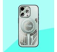 COQUE Funda para Apple iPhone 16 Pro,Soporte de Anillo Giratorio 360°, Diseño Elegante en TPU Agujereado, Apple iPhone 16 Pro(Figura 3)