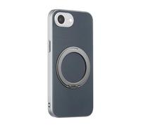 COQUE Funda para Apple iPhone 16e con Soporte Anillo magnético, protección contra caídas y Golpes de 3 m, Ajuste Delgado con Soporte Giratorio de 360° para Oficina, Coche y Gimnasio-Azul