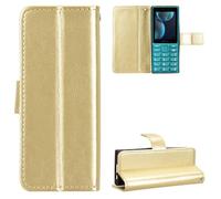 COQUE Funda para HMD 105 4G Billetera-Oro