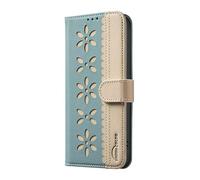 COQUE Funda para Honor 600 Lite con Cartera con Ranura para Tarjetas con Protección RFID Compatible con Funda Protectora para Honor 600 Lite-Verde