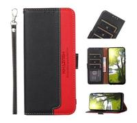 COQUE Funda para OnePlus Turbo 6V,Funda para Teléfono Cepillo Antirrobo RFID con Protector Folio Plegable para OnePlus Turbo 6V-Negro