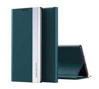 COQUE Funda para Redmi Turbo 3 Estuche,Funda magnética con Tapa para teléfono Inteligente,Carcasa de TPU a Prueba de Golpes para Redmi Turbo 3-Verde