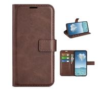 COQUE Funda para Samsung Galaxy S26 Shell, Abatible con Patrón De Piel De Vaca con Hebilla Cuadrada y Ranura para Tarjeta Funda De Cuero Samsung Galaxy S26-Marrón