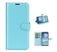 COQUE Funda para Samsung Galaxy S26 Shell, Funda con Tapa con diseño de Lychee y Ranura para Tarjeta Funda de Cuero para Samsung Galaxy S26-Azul