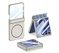 COQUE Funda para Samsung Galaxy Z Flip 8 Funda-Oro