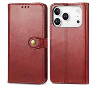COQUE Funda para teléfono Blackview Wave 7C, Funda Tipo Libro a Prueba de Golpes de Cuero Tipo Billetera con Ranura para Tarjetas-Rojo