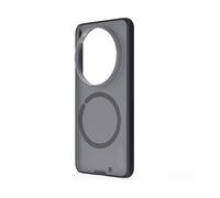COQUE Funda para Vivo X300 Ultra Super Frosted Shield Pro Estuche Magnético para Vivo X300 Ultra Sujeción Magnética Invisible-Negro translúcido