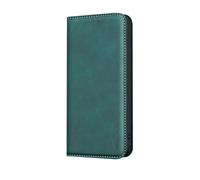 COQUE Funda para Xiaomi Poco C85 5G 173mm, Xiaomi Poco C85 5G 173mm con Estampado de Piel de Becerro de PU, Protección RFID, Absorción de Impactos y Cierre Magnético-Verde